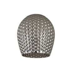 Zenth 19x20.5cm Smoke Plated Patterned Wine Glass (AJ), Shade