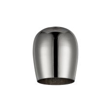 Zenth 15x18.5cm Chrome Plated Ripple Wine Glass (R), Shade