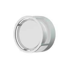 Creek Round Open Frame Ceiling/Wall Light, 15W LED, CCT Switchable 2700/3300/4000K, 1200lm, IP65, White, 3yrs Warranty