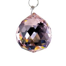 Crystal Sphere Without Ring Lilac 40mm