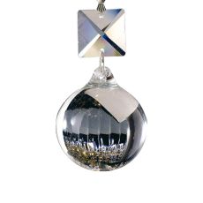 Glass Ball Clear Without Ring 30mm
