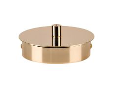Dreifa Ceiling Box French Gold, c/w Cable Grip, Earth Wire & 3 Pole Terminal Block