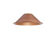 Dreifa Curved 210mm Shallow Cone (MA) Painted Antique Copper Metal Shade