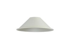 Dreifa Curved 210mm Shallow Cone (MA) Beige Stone Metal Shade
