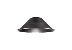 Dreifa Curved 210mm Shallow Cone (MA) Pewter Metal Shade