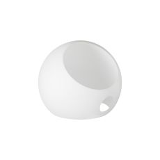 Eldia 15x12.5cm (A) Angled Double Cut Glass Shade, Opal