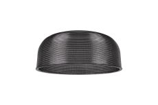 Arvo 27x11.5cm Prismatic Dome Glass Shade, Smoke