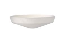 Arvo 31x8.5cm Prismatic Shallow Glass Shade, Frosted