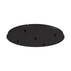 Elsa 62cm 5 Hole 600mm Round Canopy Kit, Black