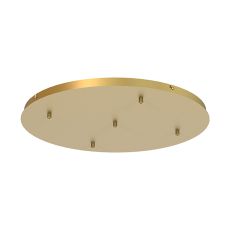 Carys 5 Hole 60cm Round Canopy Kit (FRAME ONLY), Gold