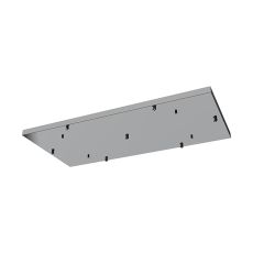 Carys 7 Hole 960 x 460mm Rectangular Canopy Kit (FRAME ONLY), Chrome