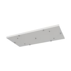 Carys 7 Hole 960 x 460mm Rectangular Canopy Kit (FRAME ONLY), White