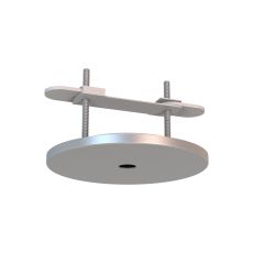 Carys Recessed Pendant Kit Plate Silver
