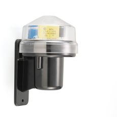 Espial Wall Mounted Photocell Kit IP65 5-45Lux 10A Clear Cover/Black