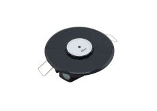 Espial Round Recessed 4 Channel 6000W (4x1500W) Infrared Receiver Black, Cut Out: 83mm