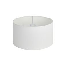 Hemel Round, 40x22cm Shade, Pearl Oyster Linen With Translucent Inner & Pearl Oyster Carrier