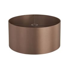 Hemel Round, 50x25cm Shade, Self Lined Stone Satin & Stone Carrier