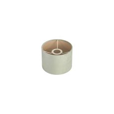 Hemel Round, 18x13.5cm Shade, Sage Green Velvet With Prosecco Paper Lining & Prosecco Finish Carrier