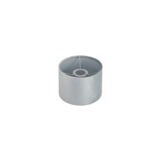 Hemel Round, 18x13.5cm Shade, Light Grey Velvet With Light Grey TC Lining & Light Grey Finish Carrier