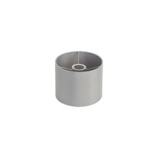 Hemel Round, 20x16.5cm Shade, Self Lined Lunar Faux Silk & Lunar Carrier