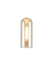 Zara Tubular 10 x 25cm Glass Shade (A), Cognac