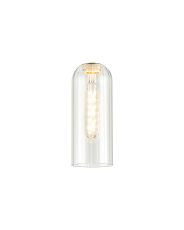 Zara Tubular 10 x 25cm Glass Shade (A), Clear