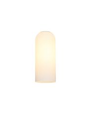 Zara Tubular 10 x 25cm Glass Shade (A), Frosted