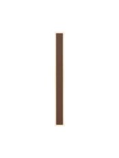 Thalia 80cm Rectangle Wall Lamp, 1 x 19W LED, 3000K, 2182lm, IP65, Dark Brown, 3yrs Warranty