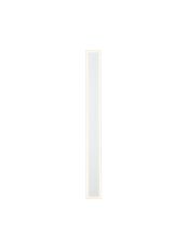 Thalia 80cm Rectangle Wall Lamp, 1 x 19W LED, 3000K, 2182lm, IP65, Sand White, 3yrs Warranty