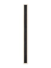 Thalia 1.2m Rectangle Wall Lamp, 1 x 28W LED, 3000K, 2580lm, IP65, Black, 3yrs Warranty