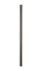 Thalia 1.4m Rectangle Wall Lamp, 1 x 32W LED, 3000K, 3600lm, IP65, Dark Grey, 3yrs Warranty
