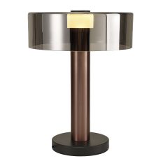 Gin Large Table Lamp, 1 Light GU10, Rose Gold