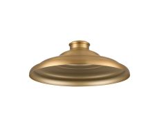 Carman Round Tiered Metal Lampshade, Brass/Gold