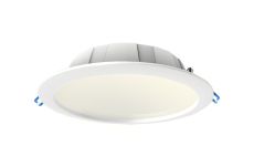 Graciosa 14.6cm Round LED Downlight, 10.8W, 3000K, 820lm, White, Cut Out 120mm, IP44, Driver Included, 3yrs Warranty