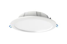 Graciosa 14.6cm Round LED Downlight, 10.8W, 4000K, 850lm, White, Cut Out 120mm, IP44, Driver Included, 3yrs Warranty