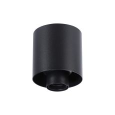Odeyscene 10cm Ceiling Light (FRAME ONLY), 1 x E27, Satin Black