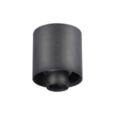Odeyscene 10cm Ceiling Light (FRAME ONLY), 1 x E27, Pewter