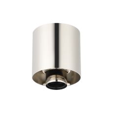 Odeyscene 10cm Ceiling Light (FRAME ONLY), 1 x E27, Polished Nickel