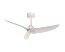 Ipanema IP44 1.2m 32W DC Fan (No Light)With Remote Control, White, 5yrs Warranty