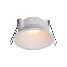 Kiel Recessed Spotlight 6.6cm, Slim 5mm Trim, 35mm GU10 (Max 8W), IP54, Cut Out 60mm, White