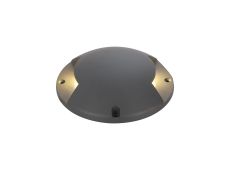 Cobre Above Ground Light/Wall Light, 1 x 4W LED, 3000K, 120lm, IP67, IK10, Dark Grey, 3yrs Warranty