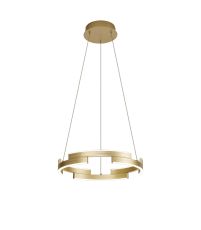 Alaric 40cm Pendant, 22W LED, 3500K,1000lm, 3 Step Dimming, Sand Gold, 3yrs Warranty