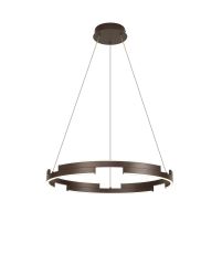 Alaric 60cm Pendant, 36W LED, 4000K, 1300lm, 3 Step Dimming, Brown Oxide, 3yrs Warranty