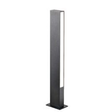 Lotus 60cm Bollard, 10W LED, 3000K, 690lm, IP65, Anthracite, 3yrs Warranty