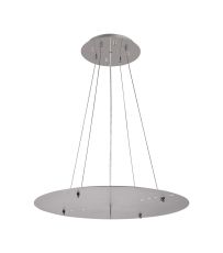 Lowan 59cm, 3m Polished Chrome/Silver, Suspension Plate c/w Power Cable For Lowering Flush Fittings, Max Load 40kg (ONLY TESTED FOR OUR PRODUCTS)