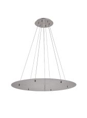 Lowan 74cm, 3m Polished Chrome/Silver, Suspension Plate c/w Power Cable For Lowering Flush Fittings, Max Load 40kg (ONLY TESTED FOR OUR PRODUCTS)