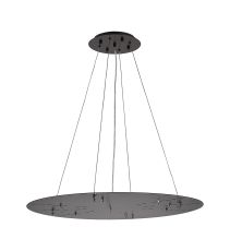 Lowan 79cm, 3m Satin Black/Matt Black, Suspension Plate c/w Power Cable To Lower Flush Fittings, Max Load 20kg (ONLY TESTED FOR OUR PRODUCTS)