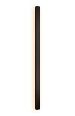 Spire 1.4m Wall Lamp, 28W LED, 3000K, 600lm, IP65, Black, 3yrs Warranty