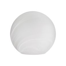 Ondra 30cm Round White Cloudy Globe Glass Shade (A), 1.35kg