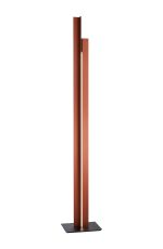 Manhattan Floor Lamp 2 Light 30W LED, 3000K, 4200lm, Touch Dimmer, Rose Gold, 3yrs Warranty ** ITEM IS COLLECTION ONLY **